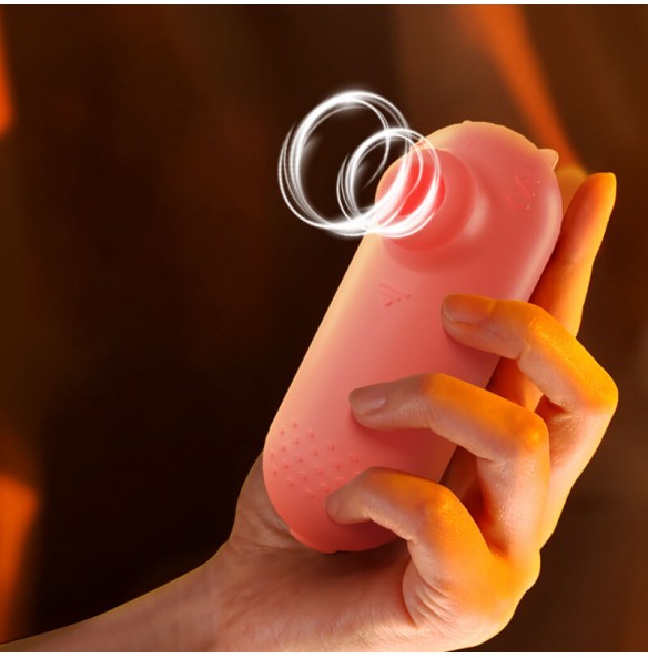 SECWELL - Little Pudding Pulse Suction Vibrating Egg (Battery - Pink) SECWELL - Little Pudding Pulse Suction Vibrating Egg (Battery - Pink)